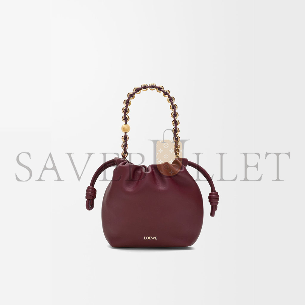 l*ew* mini flamenco purse bag in mellow nappa lambskin 0010976835 (23*17*5.5cm)